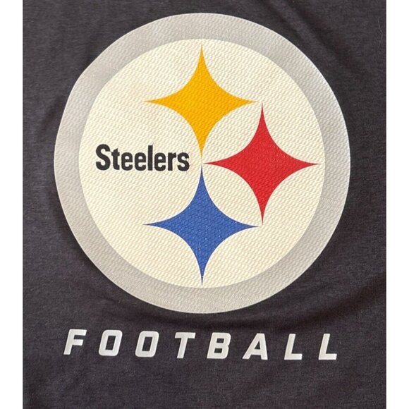Pittsburgh Steelers Shirt 2XL Black Nike Dri-Fit NFL On Field Apparel Polyester - Picture 2 of 8